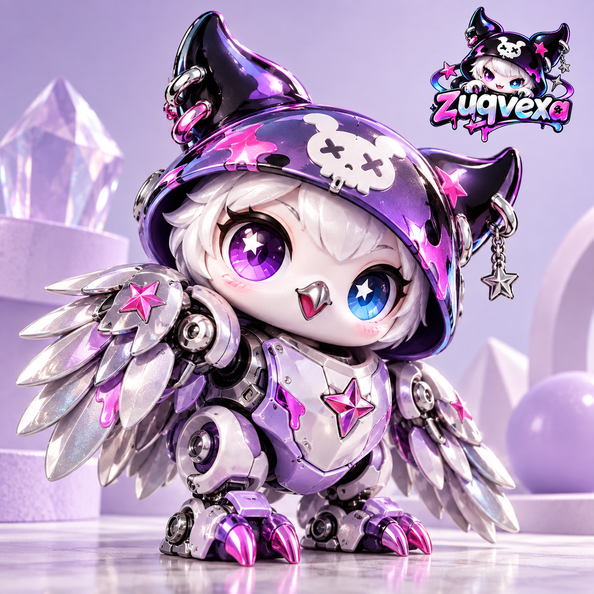 Silverwing Owl Mecha Figure