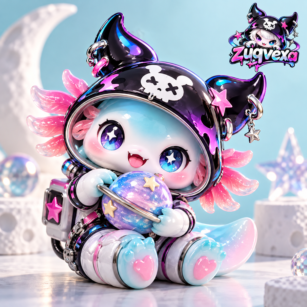 Planet Hugger Axolotl Figure