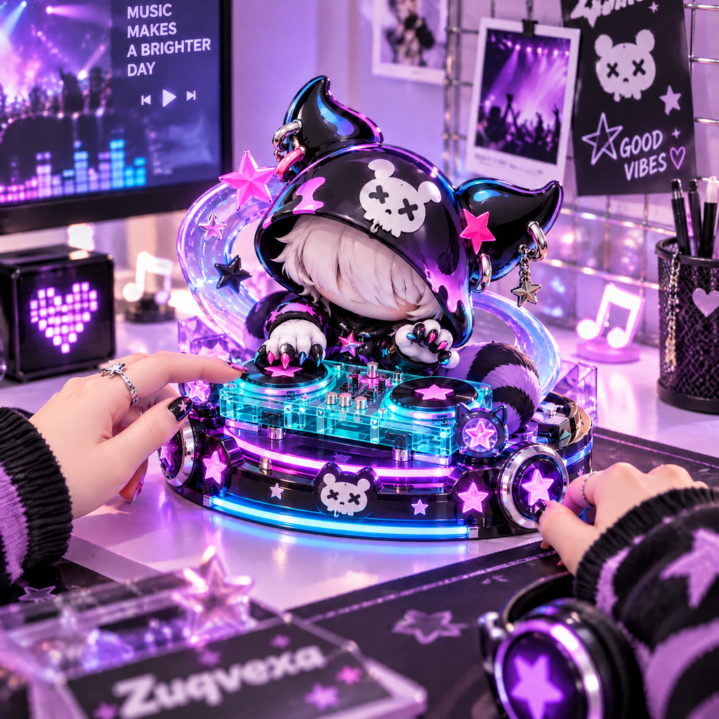 Cosmic DJ Display Figure