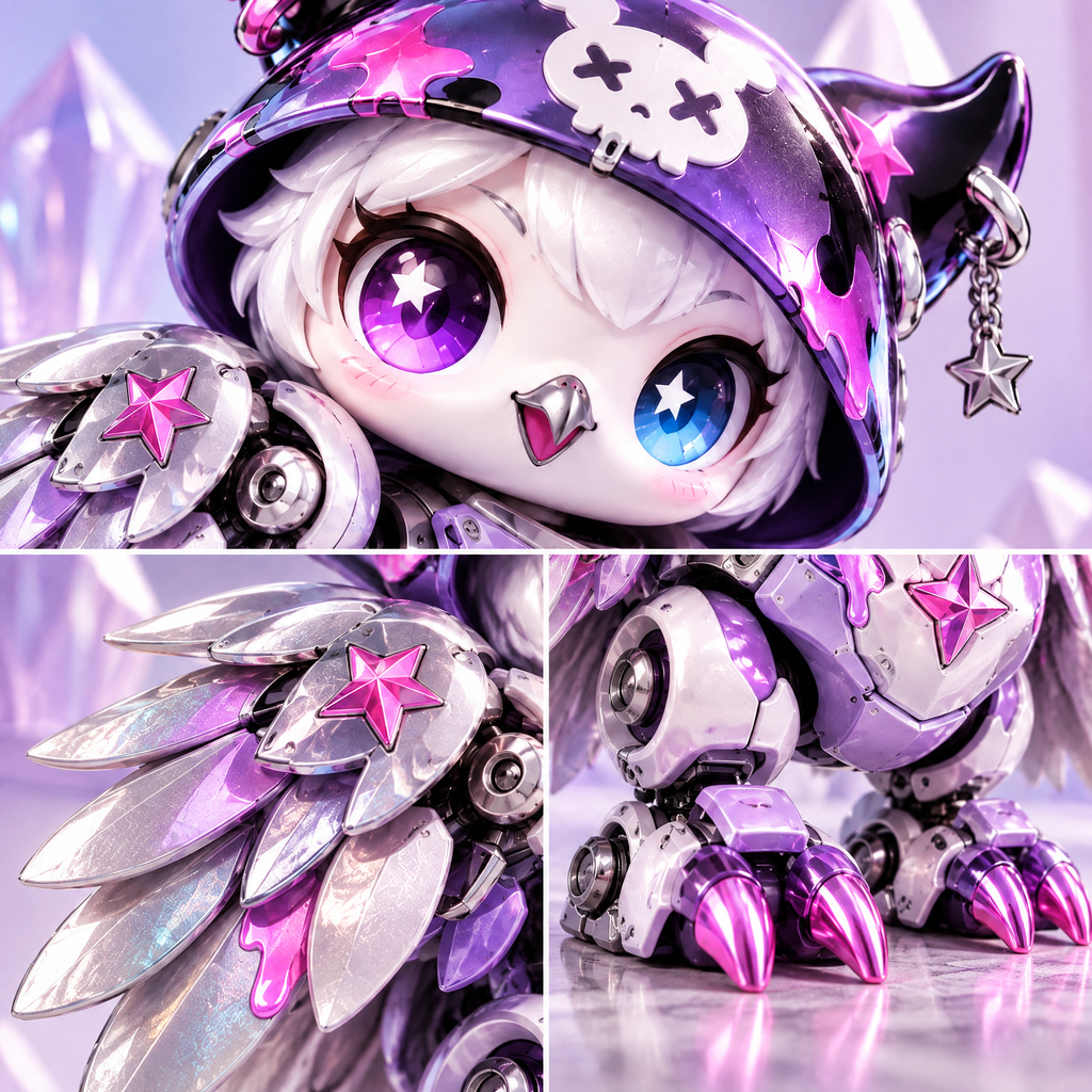 Silverwing Owl Mecha Figure