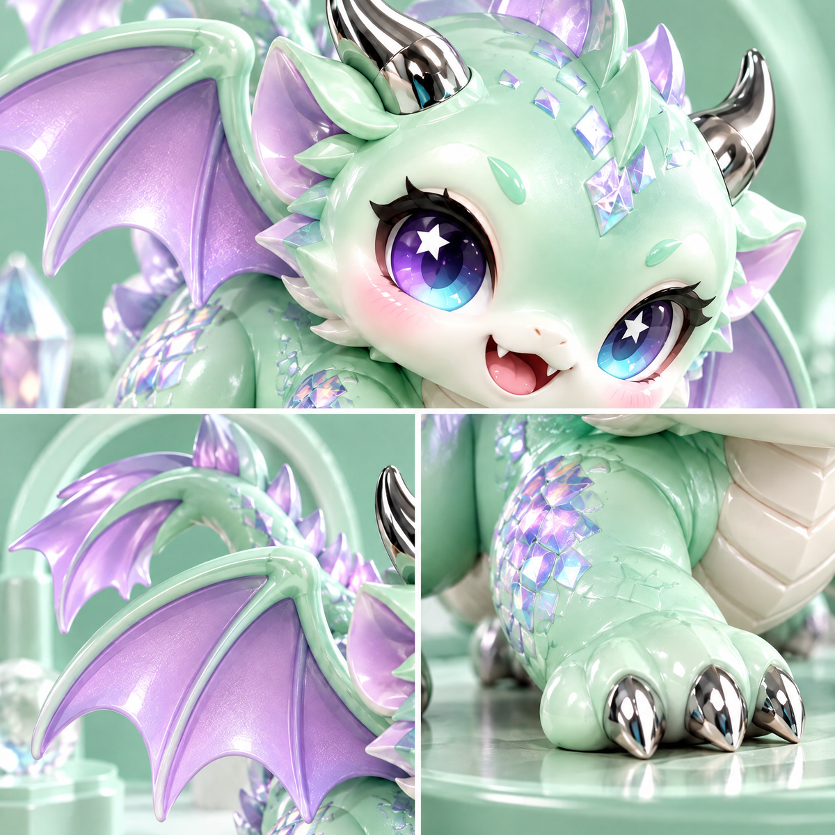 Mint Star Dragon Figure