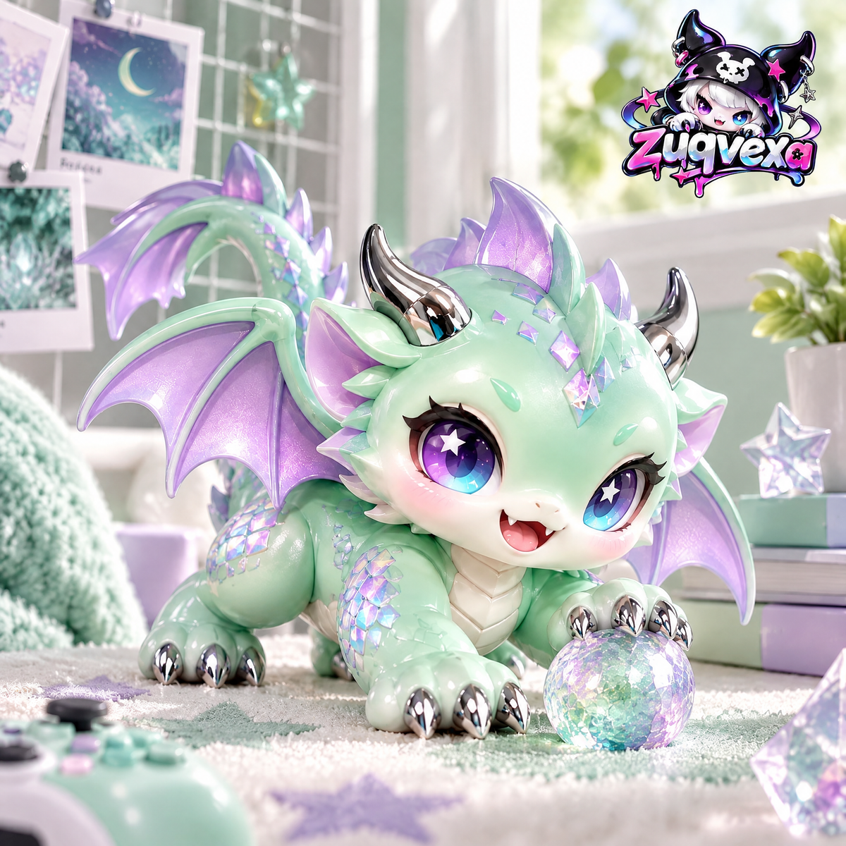 Mint Star Dragon Figure