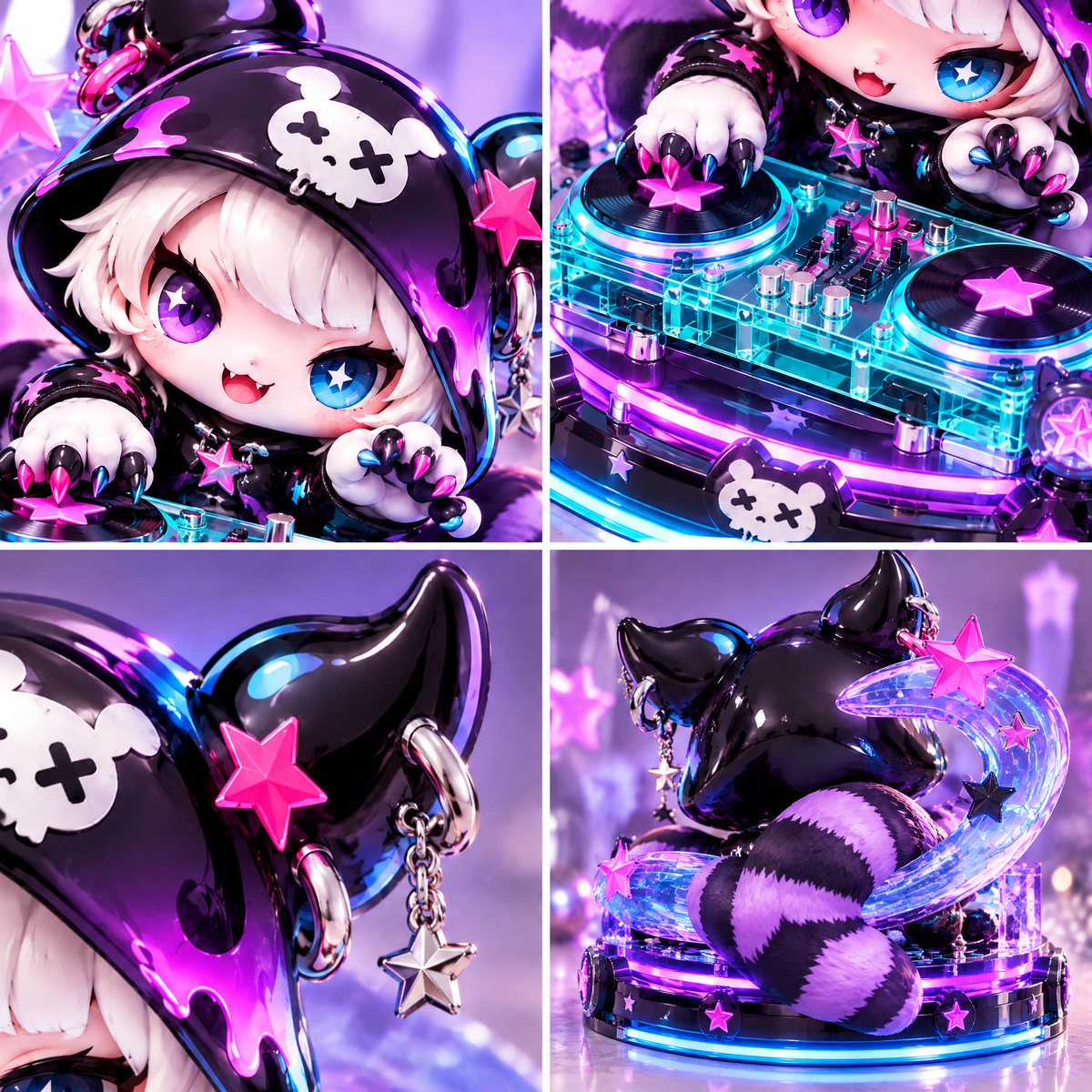 Cosmic DJ Display Figure