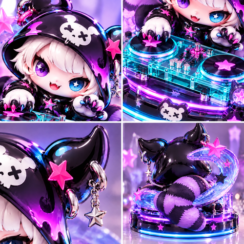 Cosmic DJ Display Figure