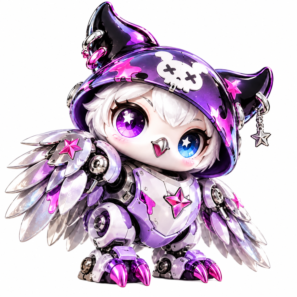 Silverwing Owl Mecha Figure