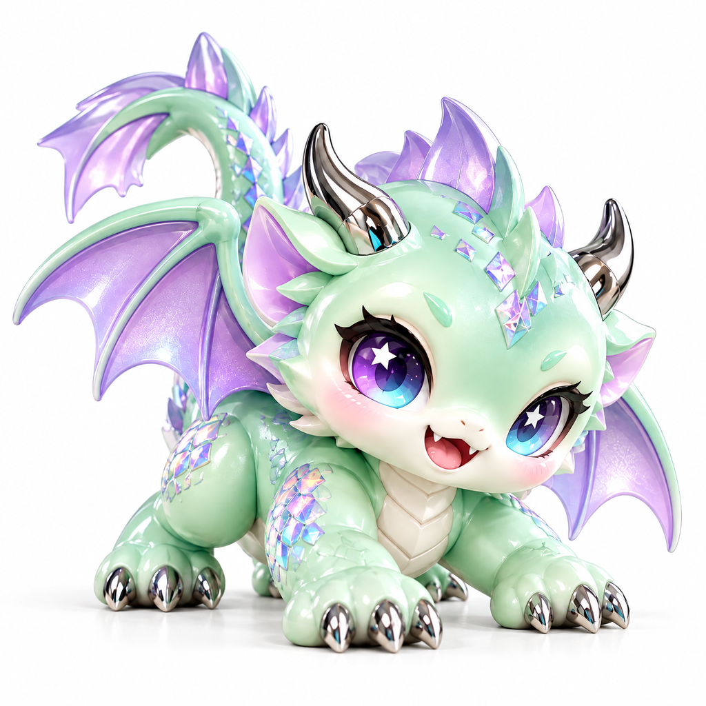 Mint Star Dragon Figure