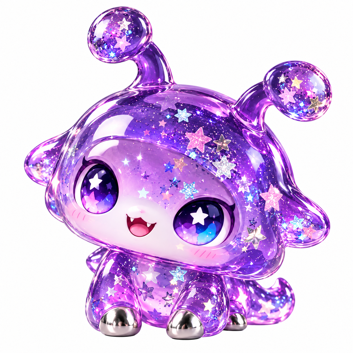 Galaxy Jelly Alien Figure