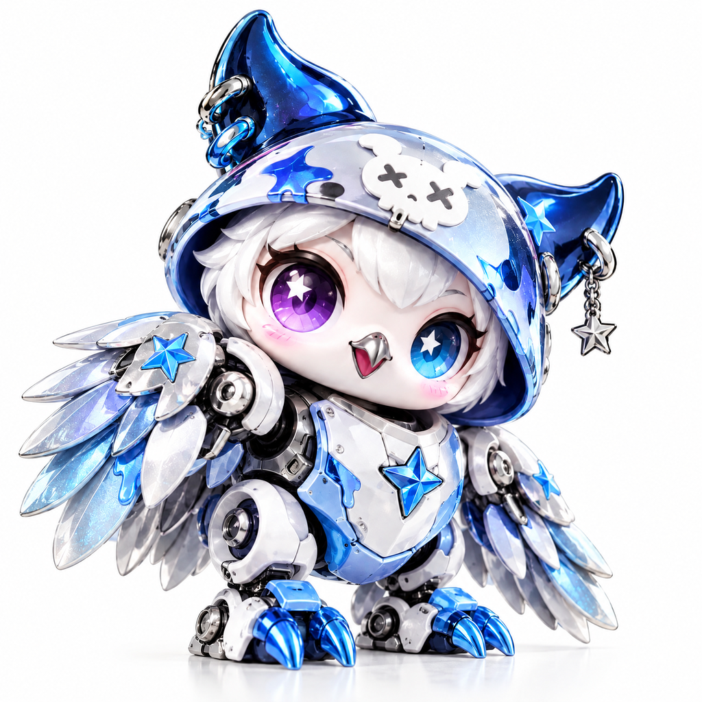 Silverwing Owl Mecha Figure