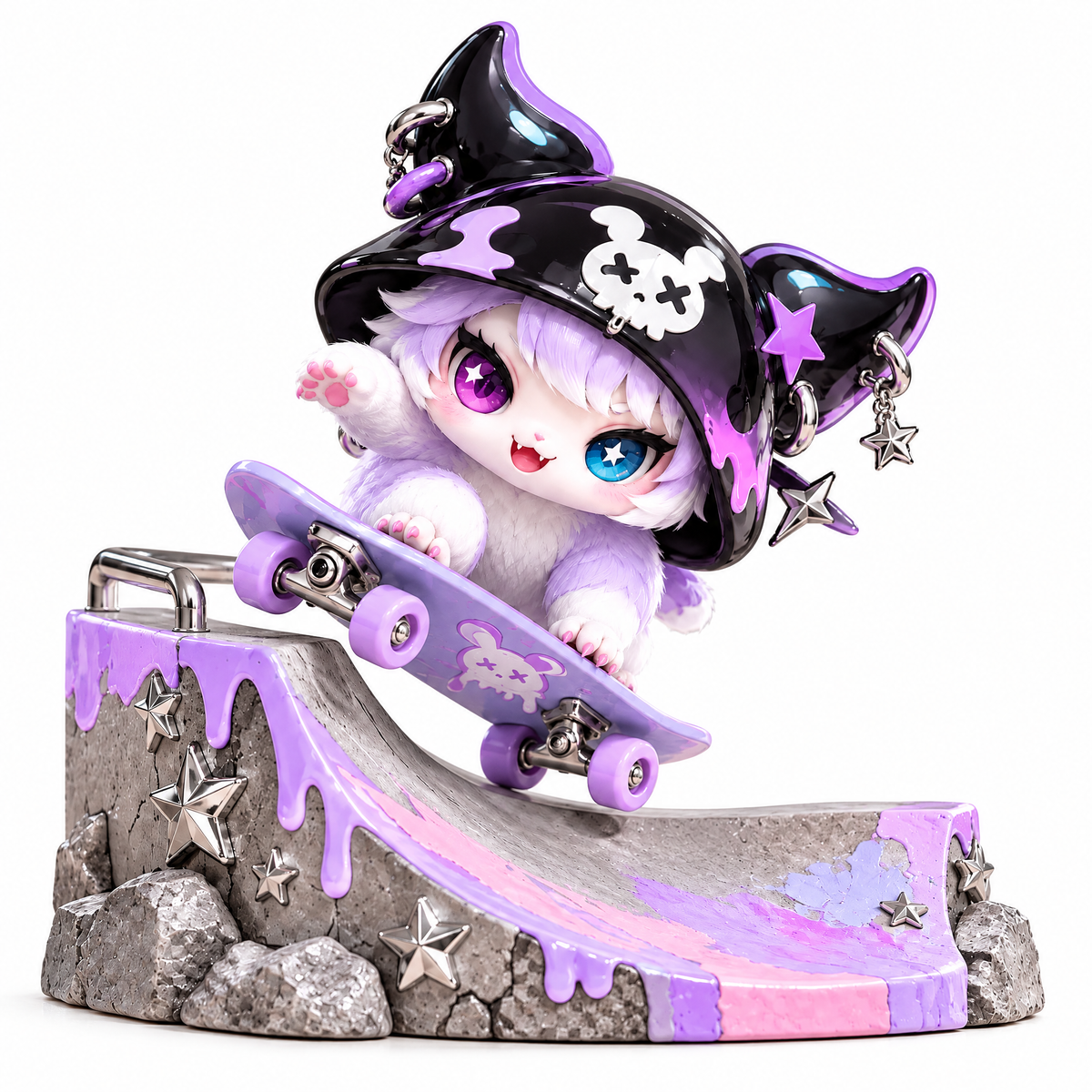 Pink Skater Mini Diorama