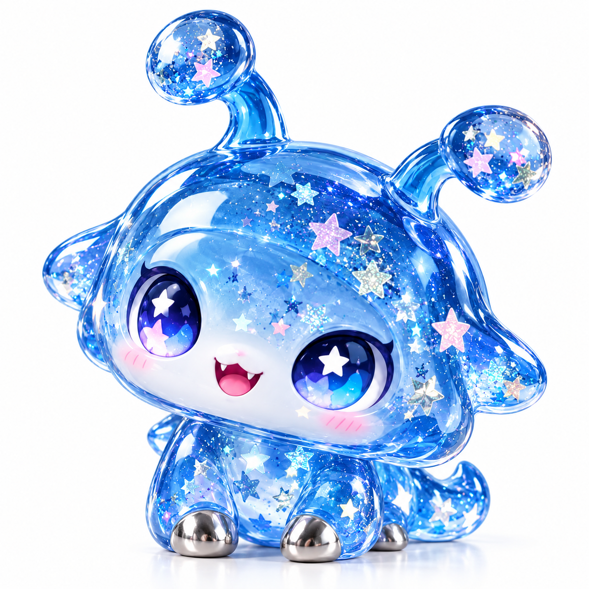 Galaxy Jelly Alien Figure