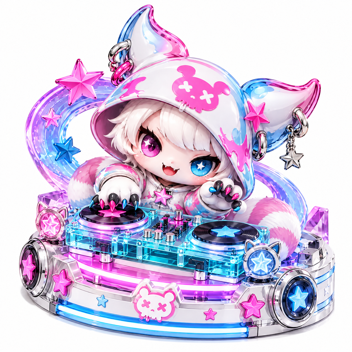 Cosmic DJ Display Figure