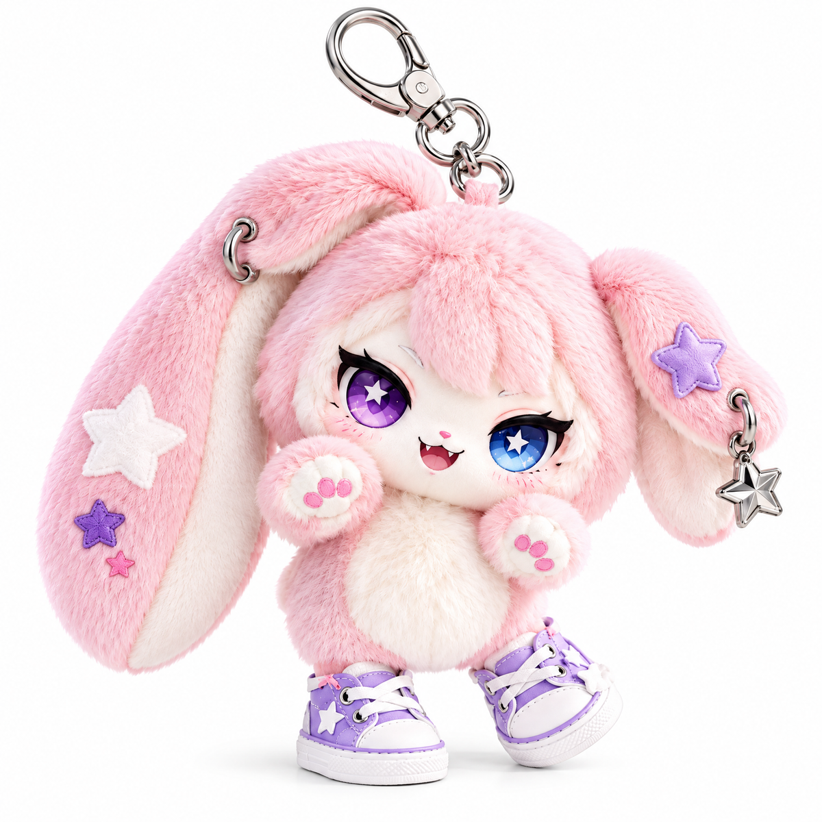 Mint Bunny Sneaker Bag Charm