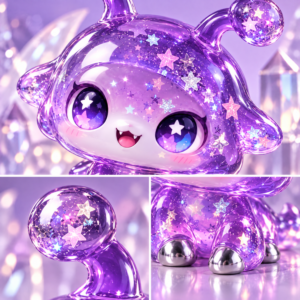 Galaxy Jelly Alien Figure