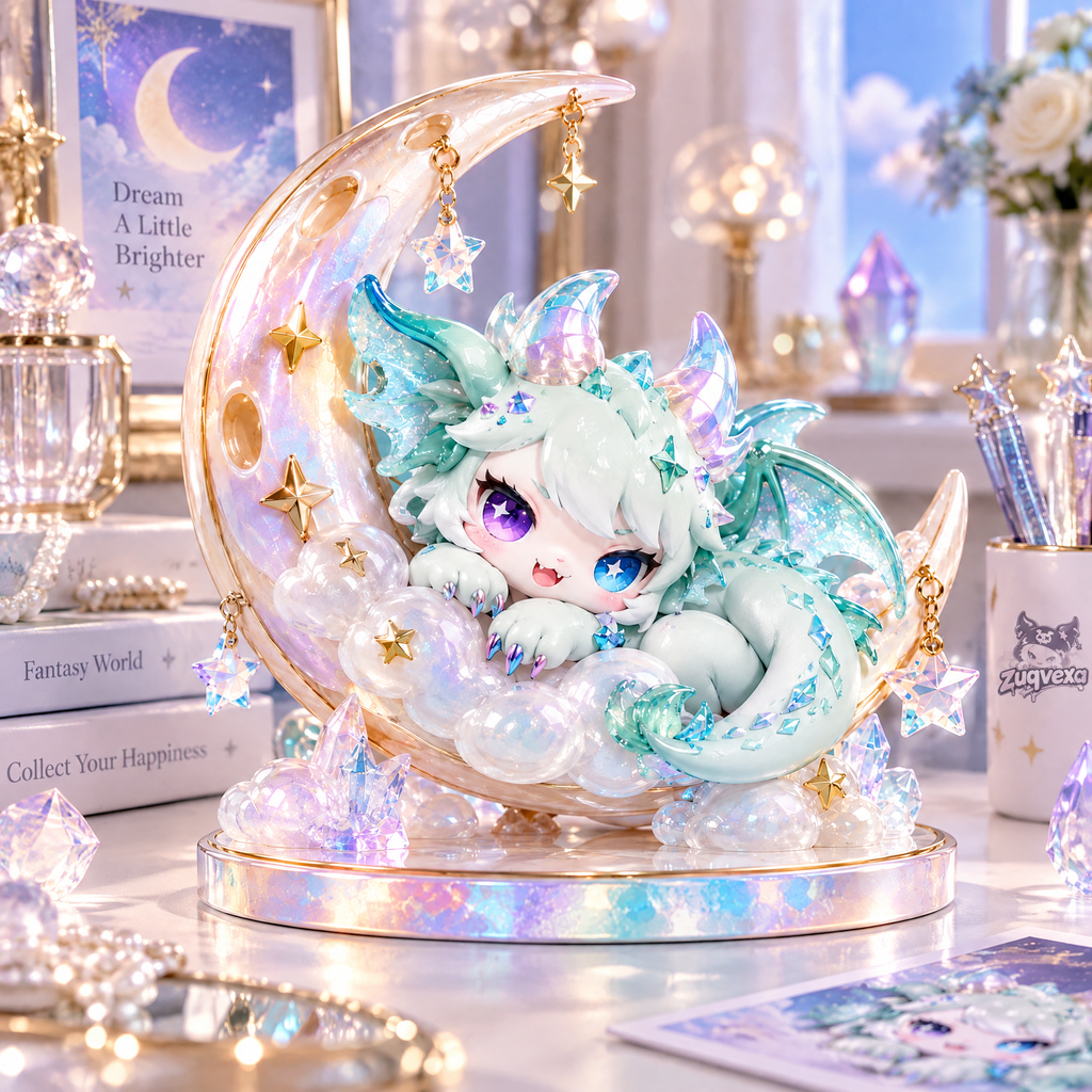 Moon Dragon Dreamscape Figure