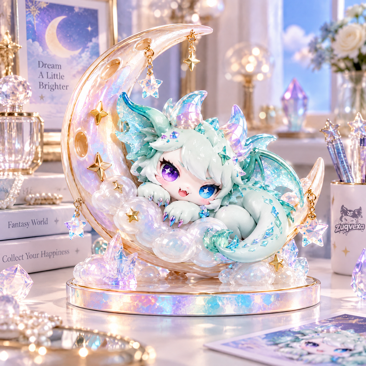 Moon Dragon Dreamscape Figure